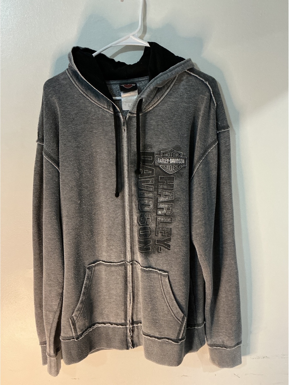 Pocono Harley full zip hoodie